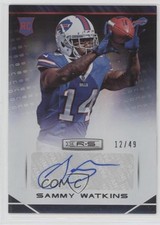 2014 Panini Rookies & Stars 12/49 Sammy Watkins #180 Auto 1b9