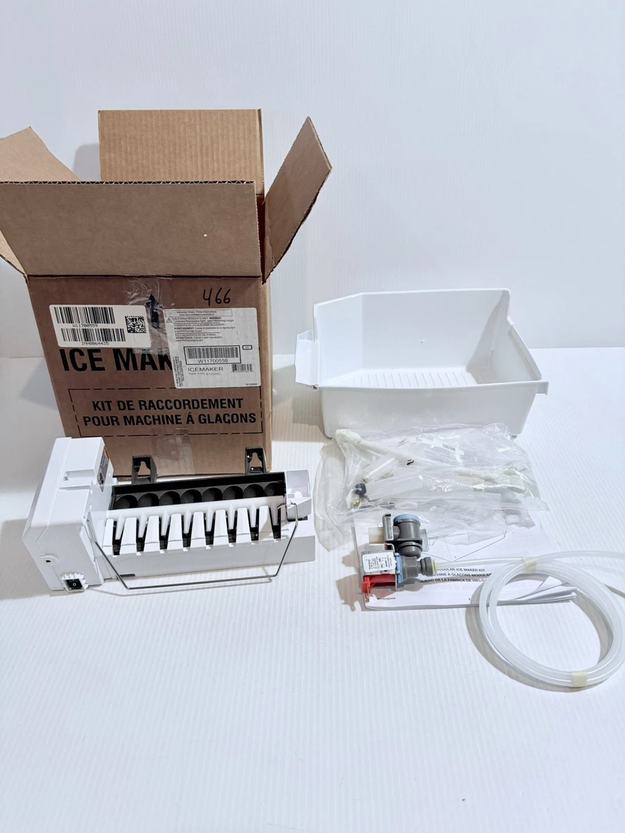 Genuine OEM Whirlpool Refrigerator Ice Maker W11548540 W11692161 - Foto 3