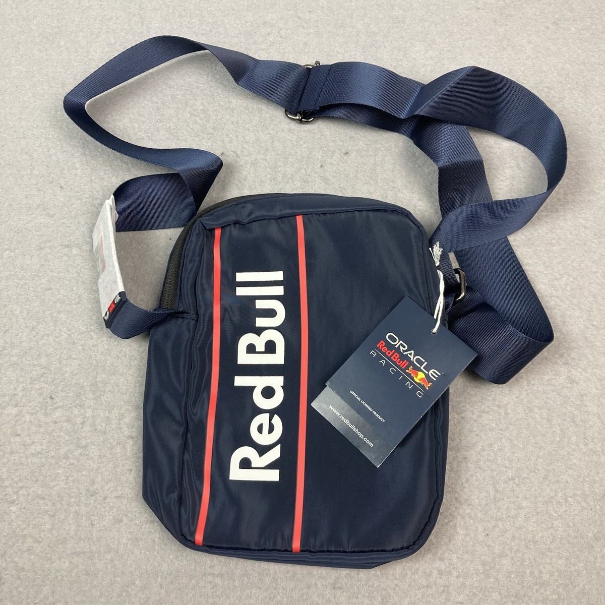 Red Bull Racing Oracle F1 Team Crossbody Shoulder Bag Navy Blue