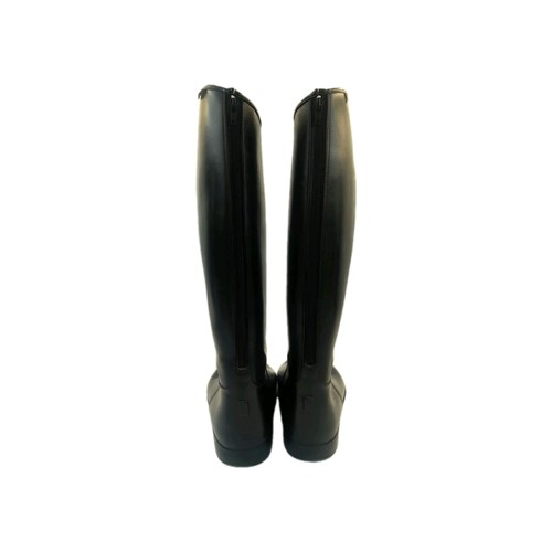 HKM Ladies PVC Riding Boots, Std Length/Width, Black, UK8.9-9 /EU43, H46cm C41cm - Picture 4 of 5