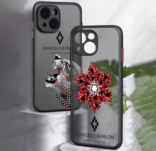 Cover MARCELO BURLON per Apple iPhone 7 8 X Xs Xr 11 12 13 14 15 e PRO e MAX