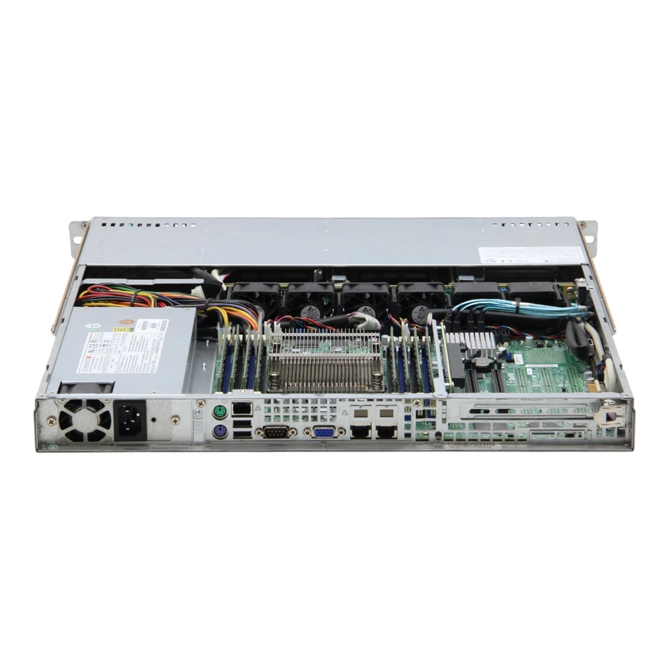 Supermicro CSE-813M X9SRi-F E5-1620 32GB PWS-351-1H SAS / S-ATA Rack Server - Bild 4 von 4