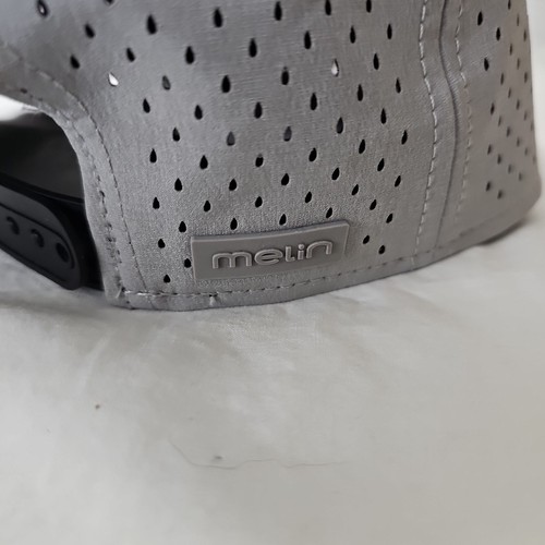 Melin Hat Cap Snap Back Gray Hydro A-Game Mtn Dew Mountain Dew Excellent Cond - Picture 8 of 13