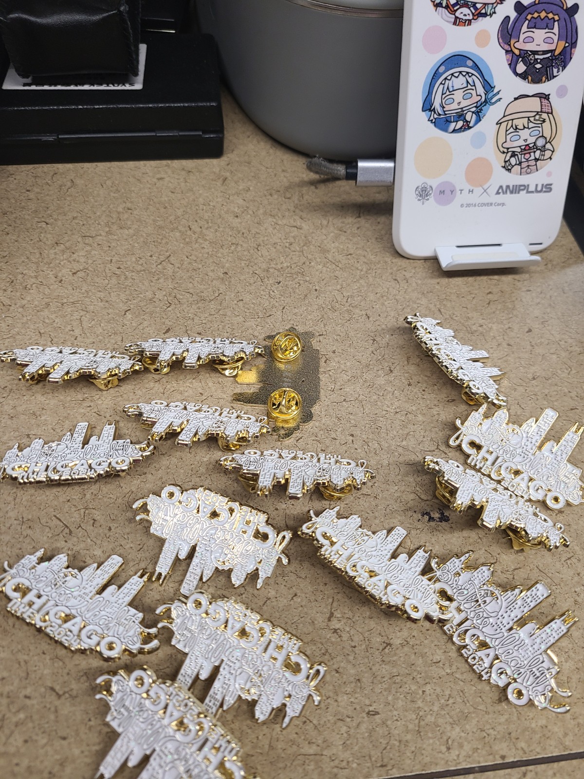 Lot of 15 Chicago NYE 2024 Pins