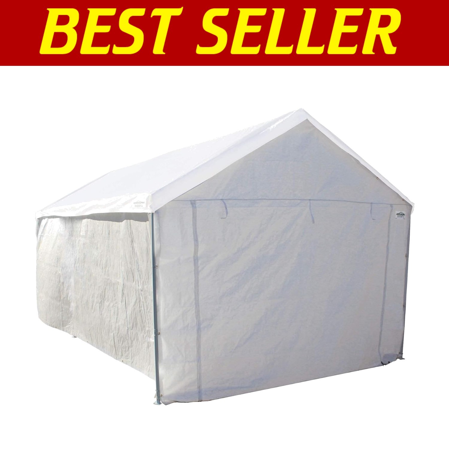 Tent Sidewalls For 10x20 Domain Carport - Waterproof Protect