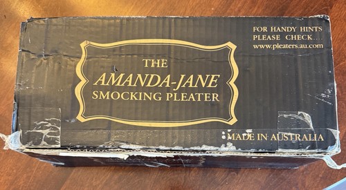 Amanda-Jane Smocking Pleater Sewing Tool w/ Box, Made in Australia