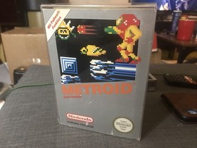 NES NINTENDO - METROID &bull; Jeu NOE PAL / Cartouche + Fourreau Semi Boxed