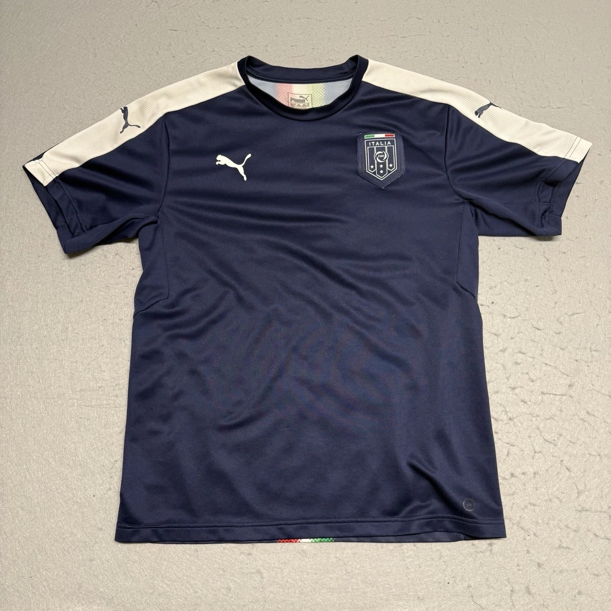LOTTO Maillot Polo N 7 Football Homme Tg XL T-Shirt Jersey