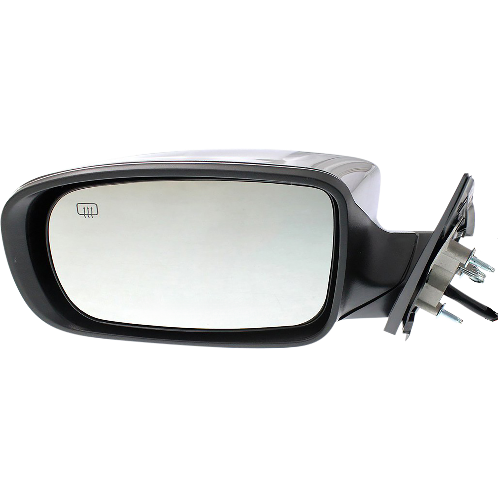 Power Mirror For 2011-18 Chrysler 300 Driver Side Manual Folding Heated Chrome
