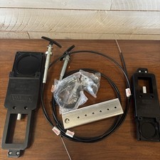 Valterra TC1372 RV Water Tanks Waste Valve Bodies with 72" Flexible Cables Black