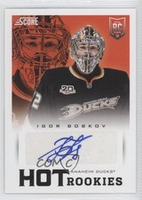 2013 Rookie Anthology Score Update Hot Rookies Signatures Igor Bobkov Auto c7r