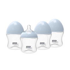 4 PCS Anti Colic Baby Bottles 5oz Slow Flow Rate Nipples 03 Months MM103A