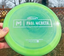 Discraft ESP Kong Zeus McBeth First Run Disc Golf Prototype Swirly Paul New #455