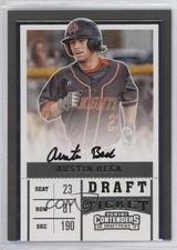 2017 Panini Contenders Draft Picks RPS Ticket Austin Beck (Running) #29 Auto 0v2
