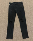 American Eagle AirFlex+ Black High Rise Skinny Jeans Distressed Stretch 5-Pocket — photo 1