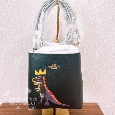 NWT Coach X Jean Michel Basquiat Small Town Bucket Bag C6073