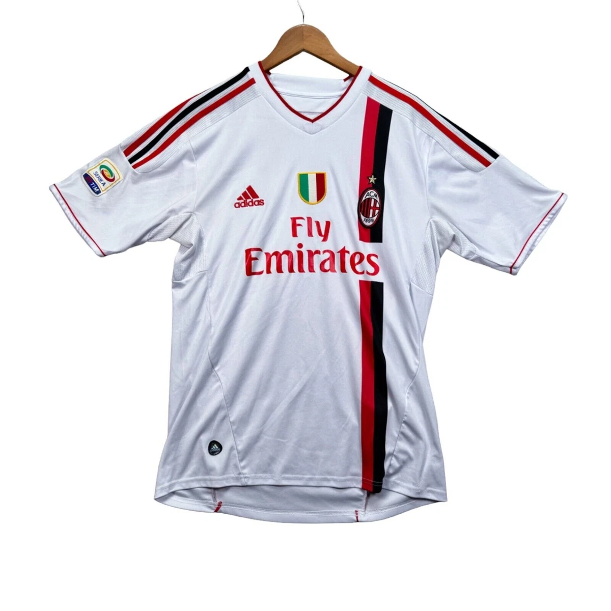 Maillot AC Milan Zlatan Ibrahimovic – Match Worn / Issued – Serie A – Stock Pro Rare