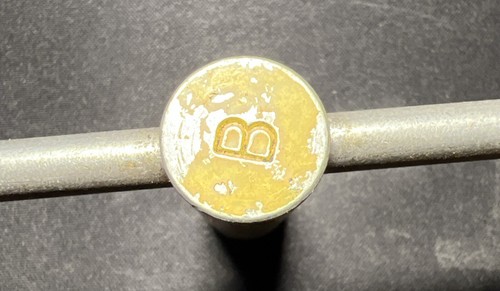 GM Code B YELLOW Wire Wheel Cover Lock Wrench KEY Olds Pontiac Cadillac Buick - Picture 2 of 10