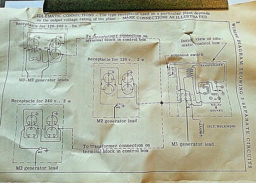 CAJA DE CONTROL ONAN IDLE-MATIC 3600 RPM SE ADAPTA AL MODELO AJ SERIE AK planta de arranque manual - Imagen 5 de 8