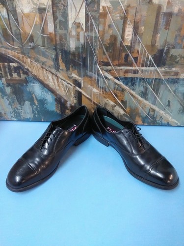Zapatos Oxford para hombre Florsheim 631508 talla 13 negro con cordones vestido - Imagen 4 de 11