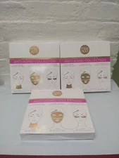 3 MISS SPA HYDROGEL FACIAL MASK NECK &  EYE TREATMENT 3 PIECE SET EA Anti-Aging