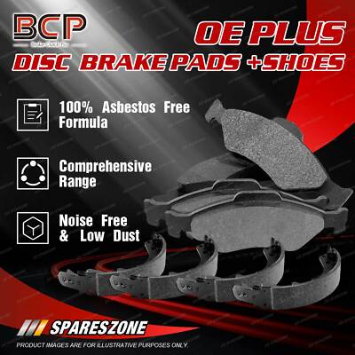 8Pcs F+R Brake Pads Shoes Set for Holden Nova LF 1.8 85 kW FWD Sedan