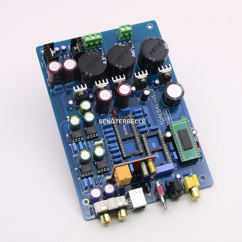 Placa de decodificación coaxial de fibra óptica USB DAC CS8412 + NE5534 TDA1541 USB DAC ensamblada - Imagen 5 de 6