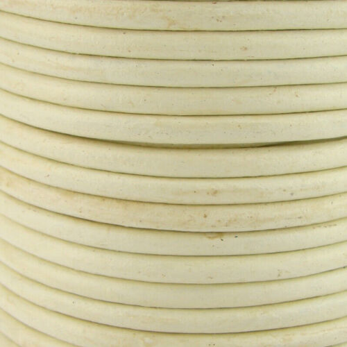 Lederschnur Ø 1 / 1,5 / 2 / 3 / 4 / 5 / 6 / 8 mm | Lederband - 2 Meter - Bild 42 von 43