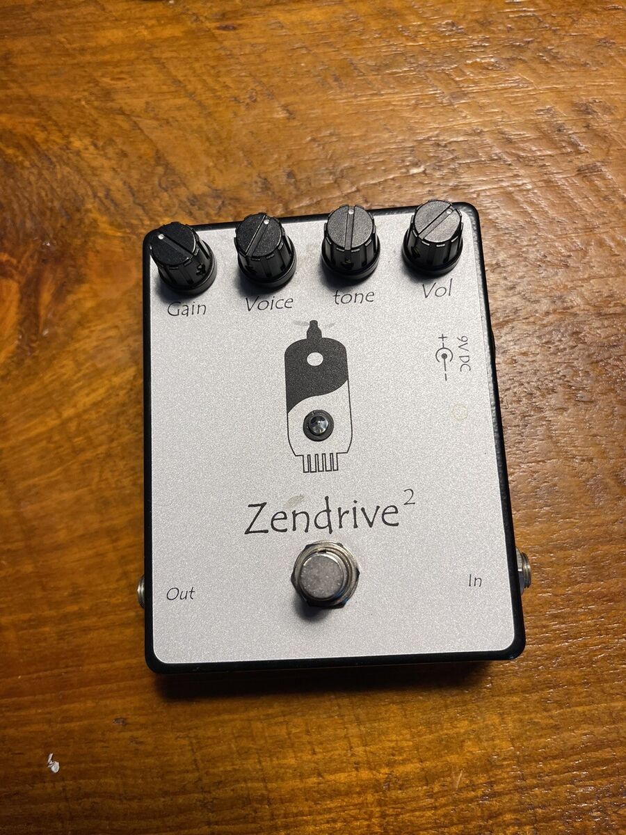 Lovepedal Hermida Zendrive 2 Overdrive Audio, Silver. Tube Lovepedal Hermida Zendrive 2 Overdrive Audio, Silver. Tube