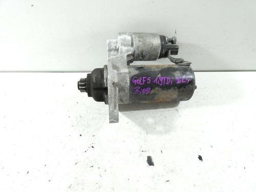 VW Golf V 5 BJ 2008 Anlasser 1,9 TDI MKB BLS