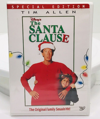NIP Disney The Santa Clause Movie DVD Tim Allen Christmas Special Edition