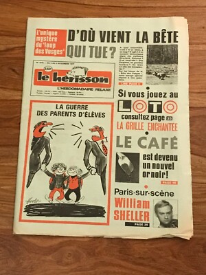 Journal le hérisson No. 1646 FROM 3 TO 9 NOVEMBER 1977