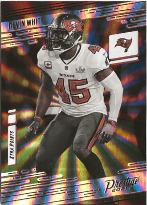 2021 Panini Prestige Devin White #187 Xtra Points SP