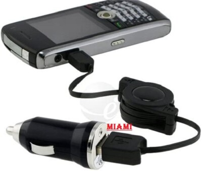25-PC 12V Car Cigarette Lighter Plug Socket 5V USB CHARGER Outlet Power  Adapter
