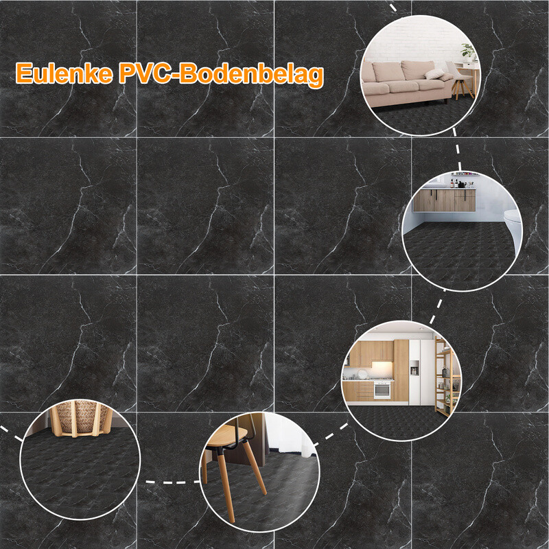 TOGEVAL 16x Möbelrollen Aus PP - Kleine Kunststoff Räder Mit Metallplatte