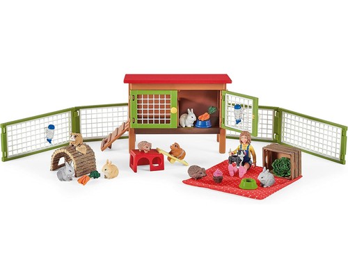 Schleich Granja Mundo Set - Tierarztbesuch De Granja + Picnic Con Animales - Imagen 9 de 12