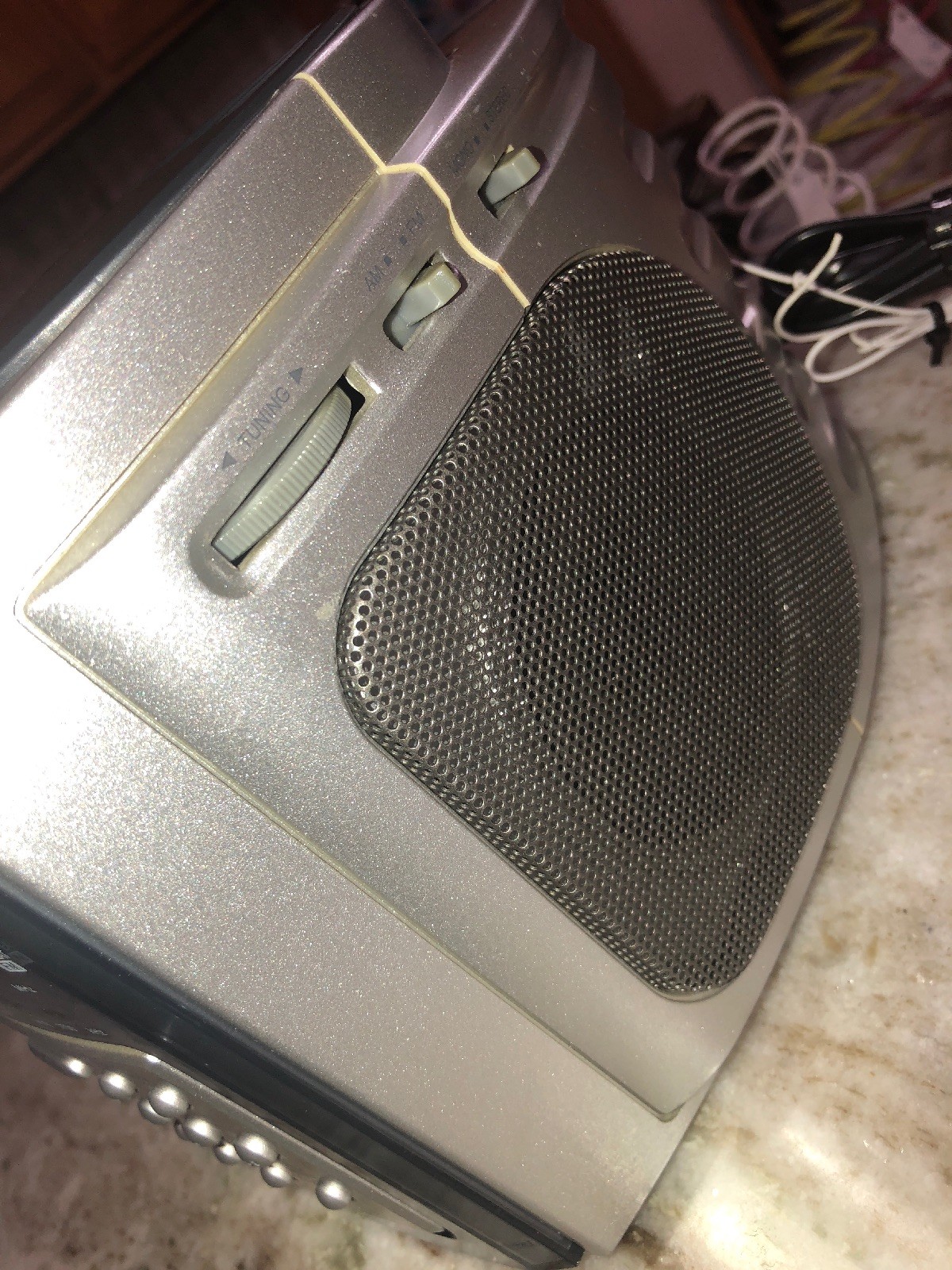 tevion md4414 Alarm Clock Radio disc player Boombox eBay