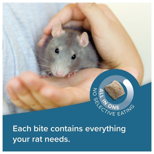 Beaphar Care+ Rat Food 700g 'All-in-One' Complete Hard Pellet Feed for Pet Rats - 第 6/14 張圖片
