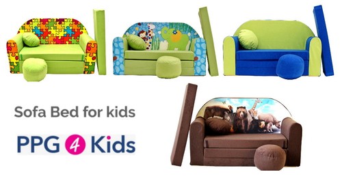 Sofá cama para sofá cama de espuma plegable + almohada y puffe gratis | eBay