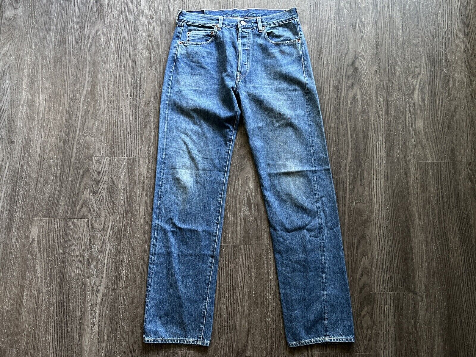 Vintage Levis 501 Kaihara Selvedge Big E Ramblin … - image 1