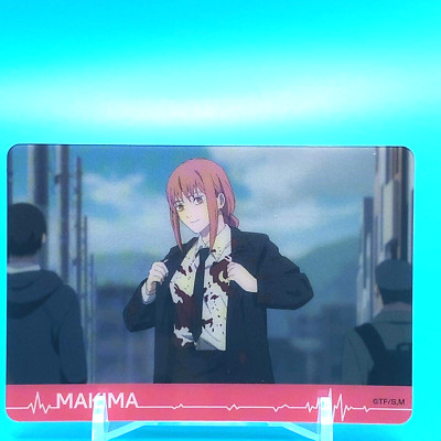 Chainsaw Man Card Makima Japanese Anime Tatsuki Fujimoto F/S
