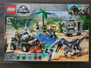 lego baryonyx face off