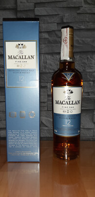 Macallan 12 Years Fine Oak from Spain Old Version Rare Vintage