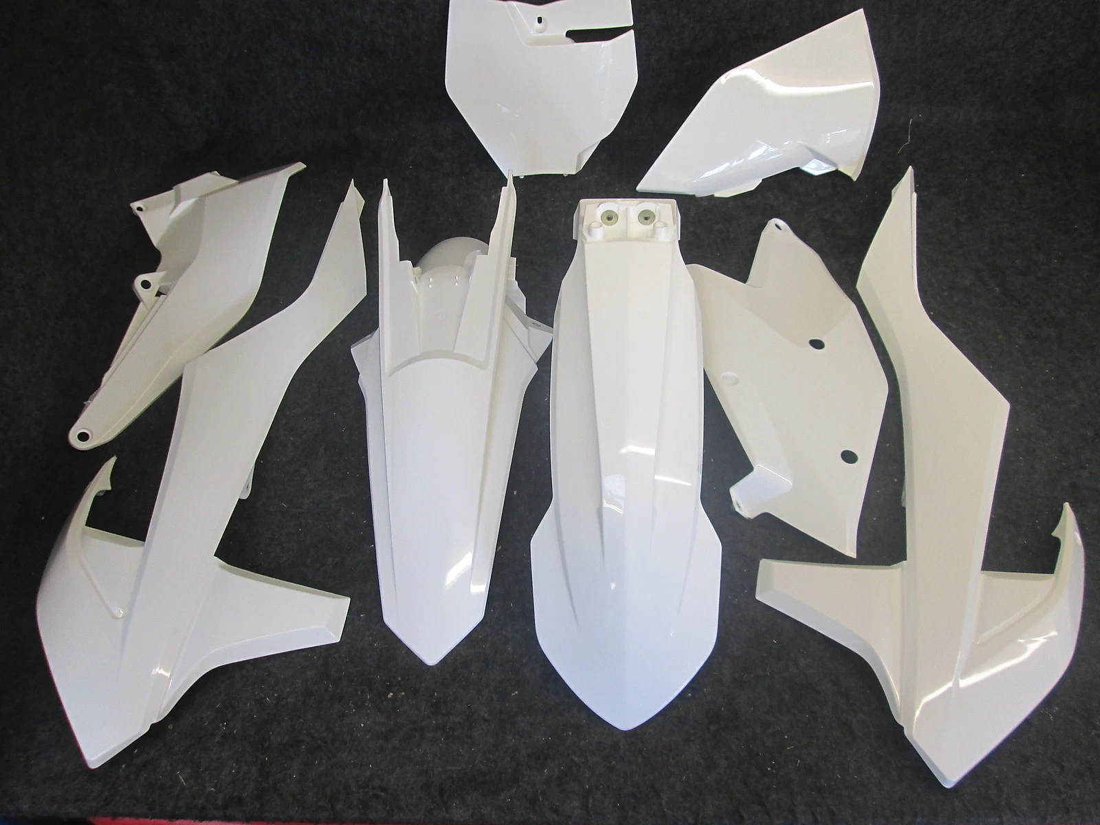 KTM SX/SXF 125-450 2016-2018 X-FUN white complete full plastic kit PK4006
