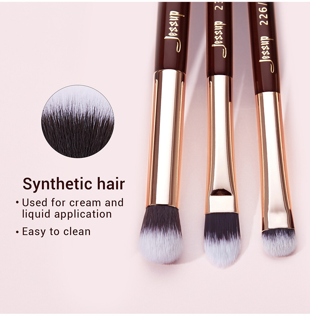 Jessup Eye Makeup Brushes Set 15Pcs Eyeshadow Blending Concealer