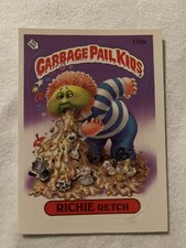 1986 Topps Garbage Pail Kids Series 5 RICHIE Retch GPK Card 170a
