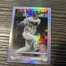 2022 Topps Chrome NPB Refractor #116 Nien-Ting Wu Saitama Seibu Lions