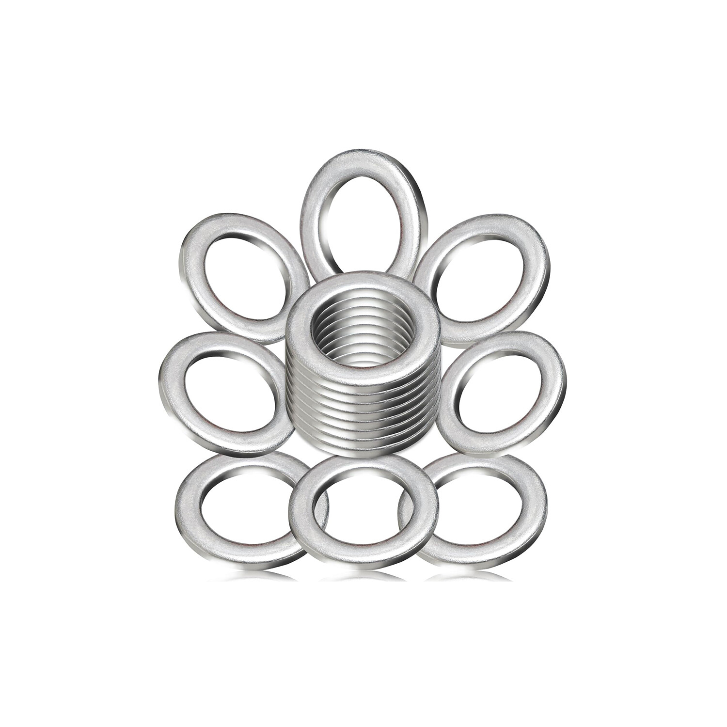 100pcs For HONDA/ACURA 14MM OIL DRAIN PLUG CRUSH WASHERS 94109-14000