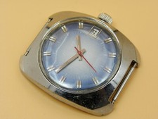 Men`s Deluxa watch date antimagnetic incabloc 17 jewels swiss made