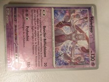 Carte Pokemon MEWTWO 150/165 HOLO REVERSE EV3.5 MEW 151 FR NEUF